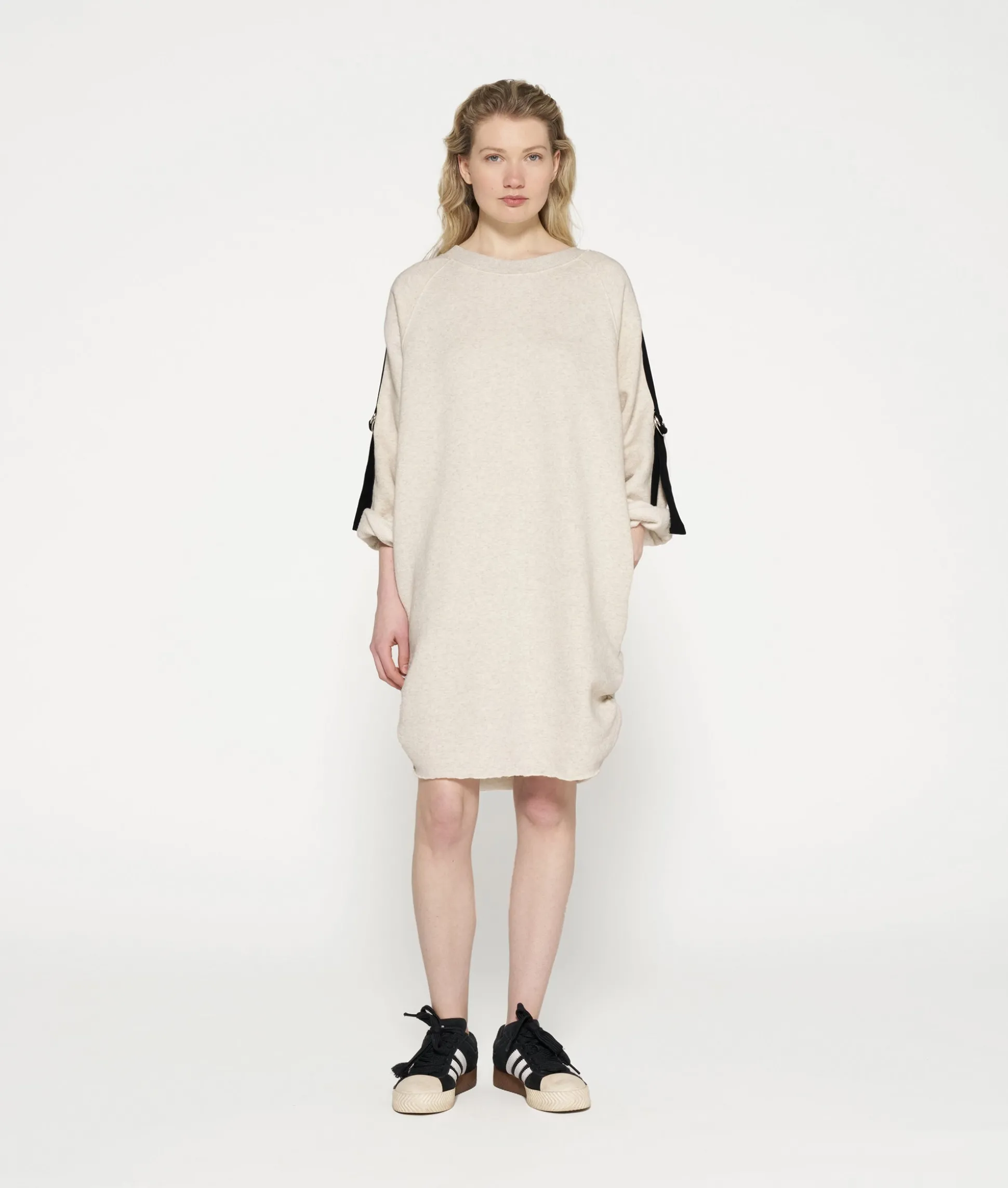 Belted Raglan Dress