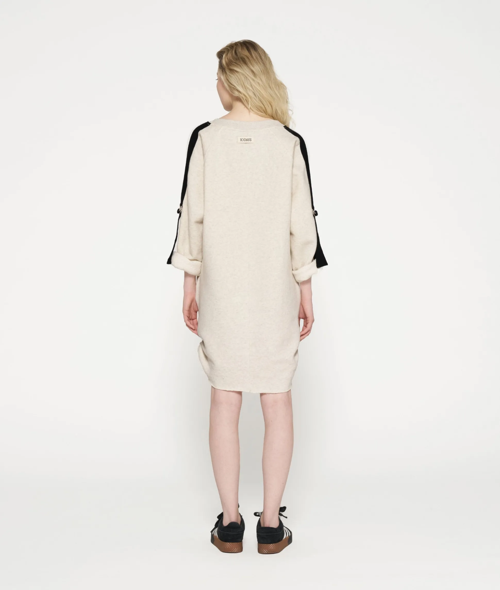 Belted Raglan Dress