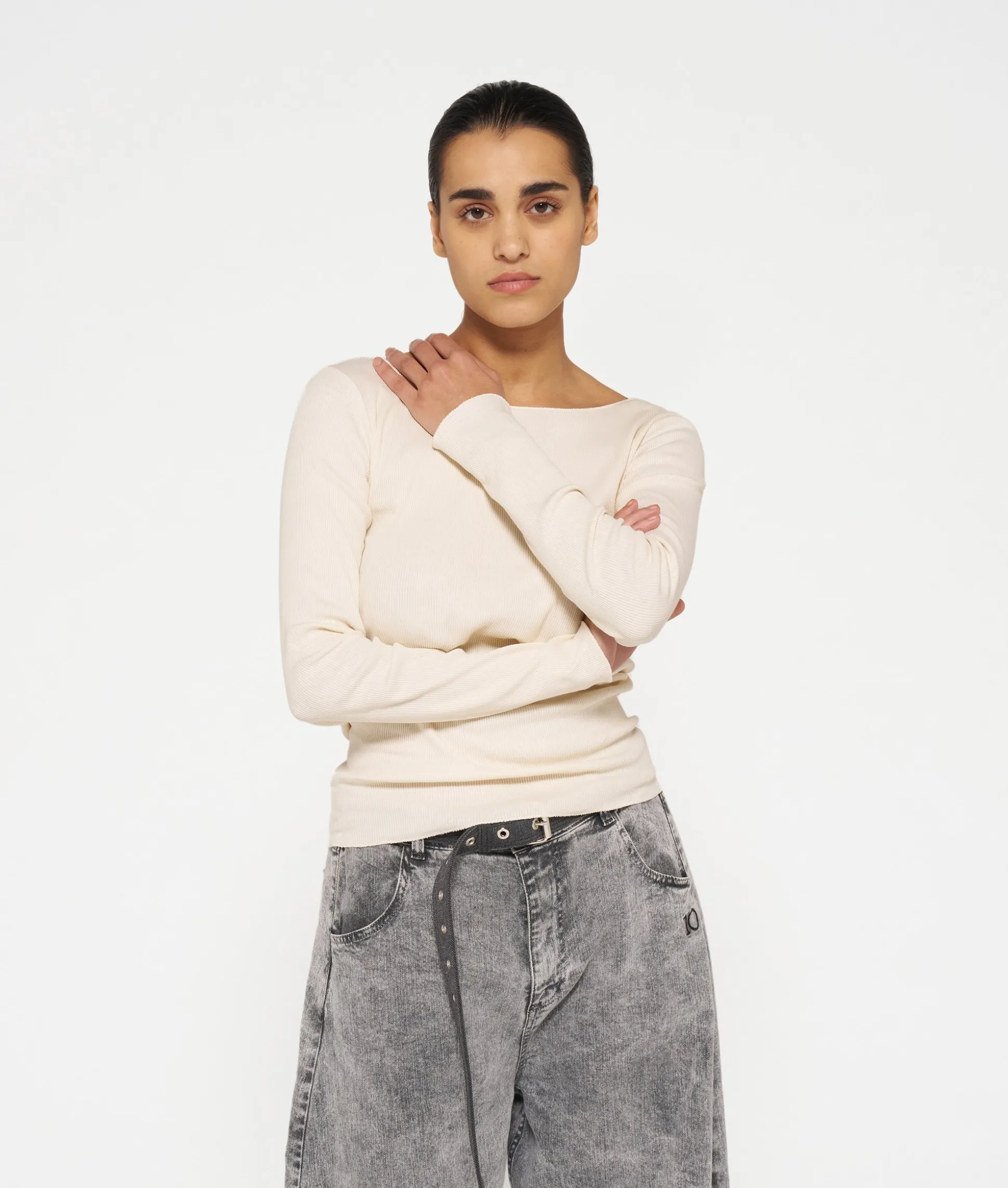 Boatneck Longsleeve Tee