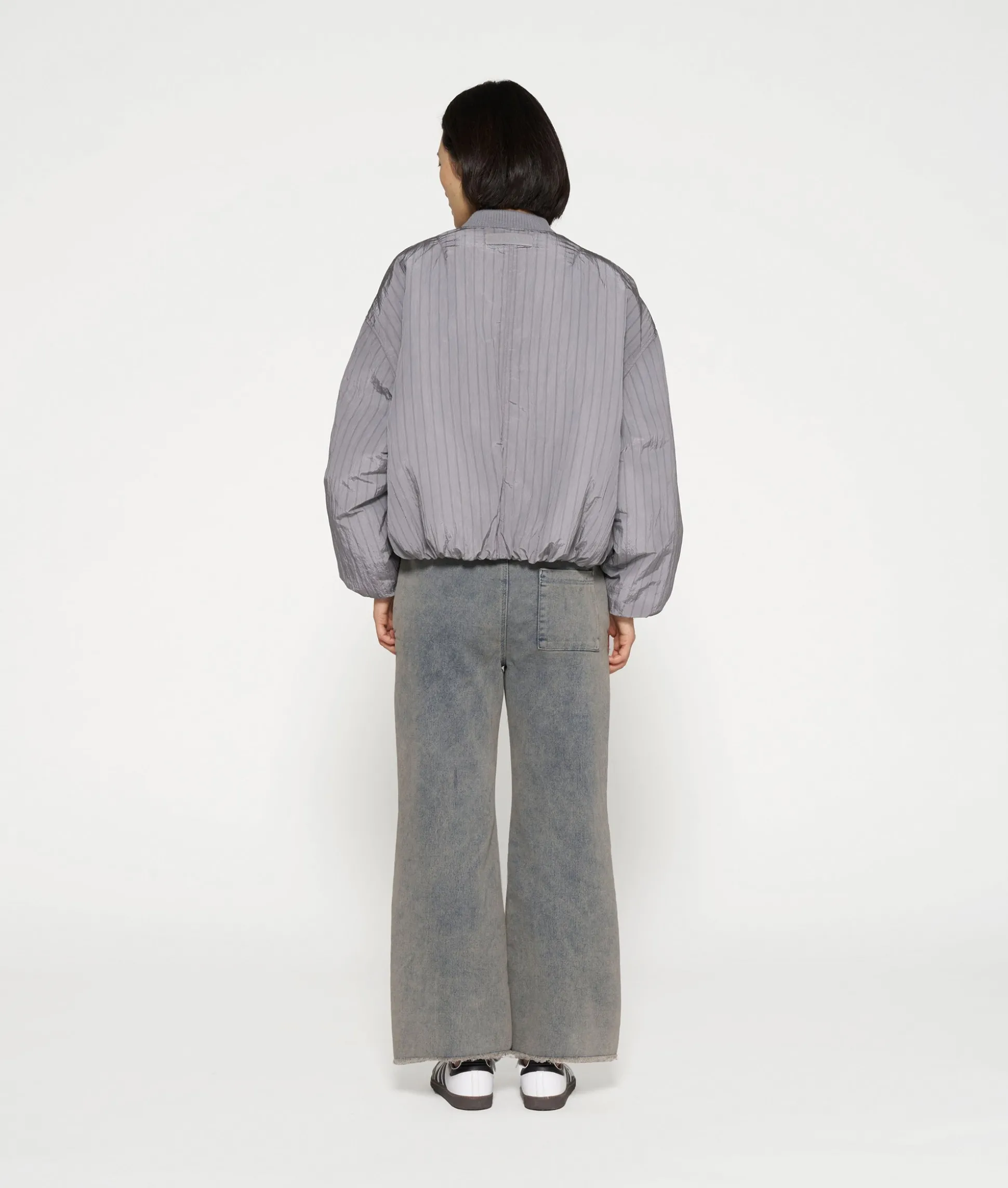 Bomber Jacket Pinstripe