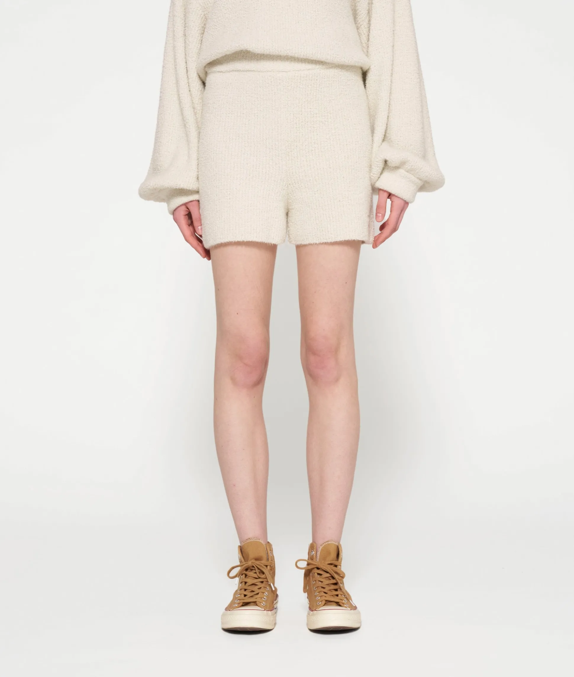 Boucle Knit Shorts
