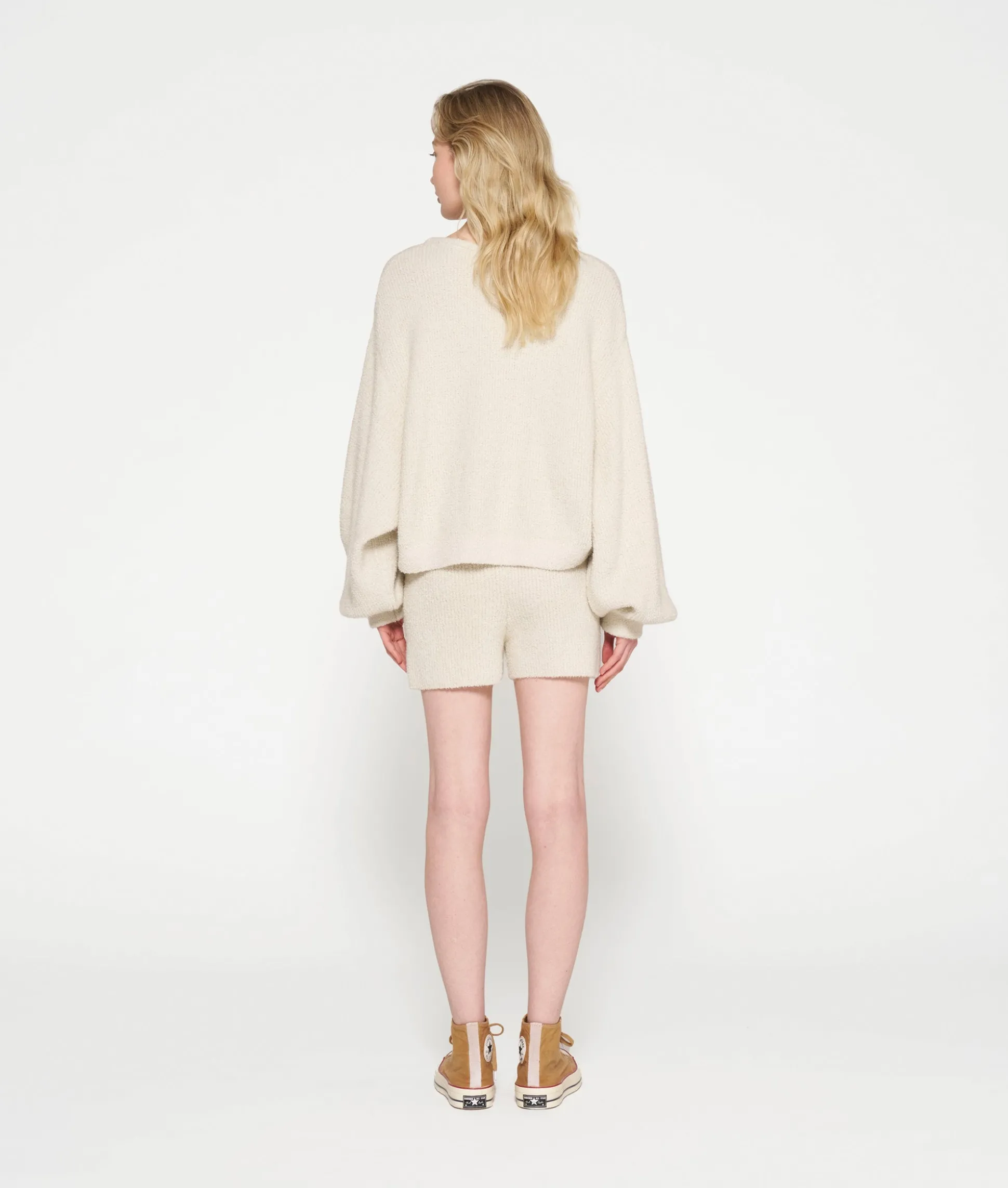 Boucle Knit Shorts