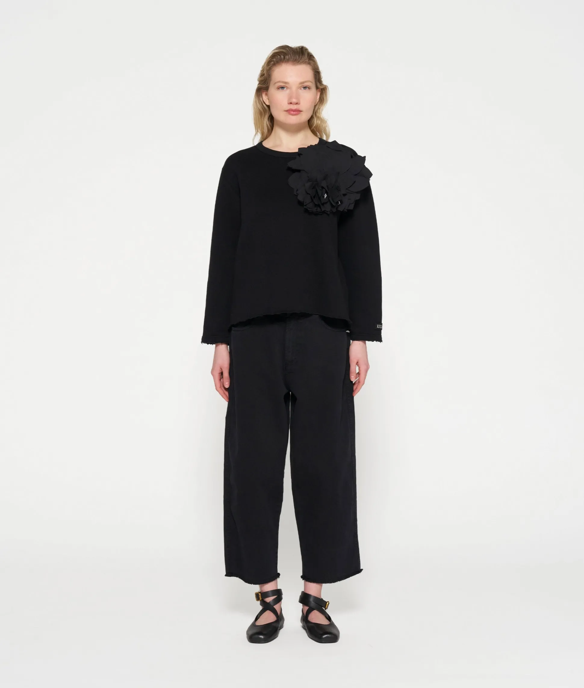 Crew Neck Long Sleeve Tee