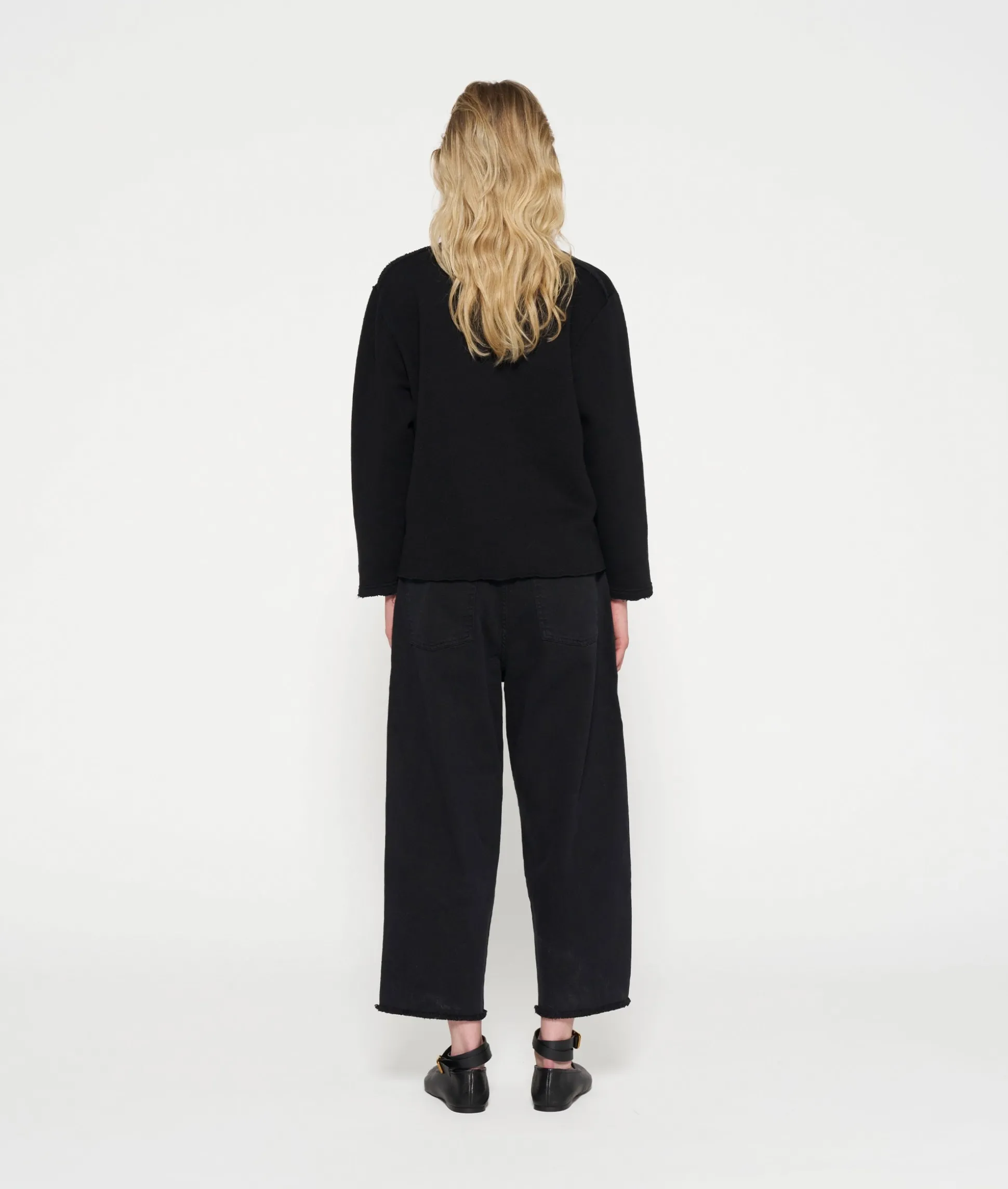 Crew Neck Long Sleeve Tee
