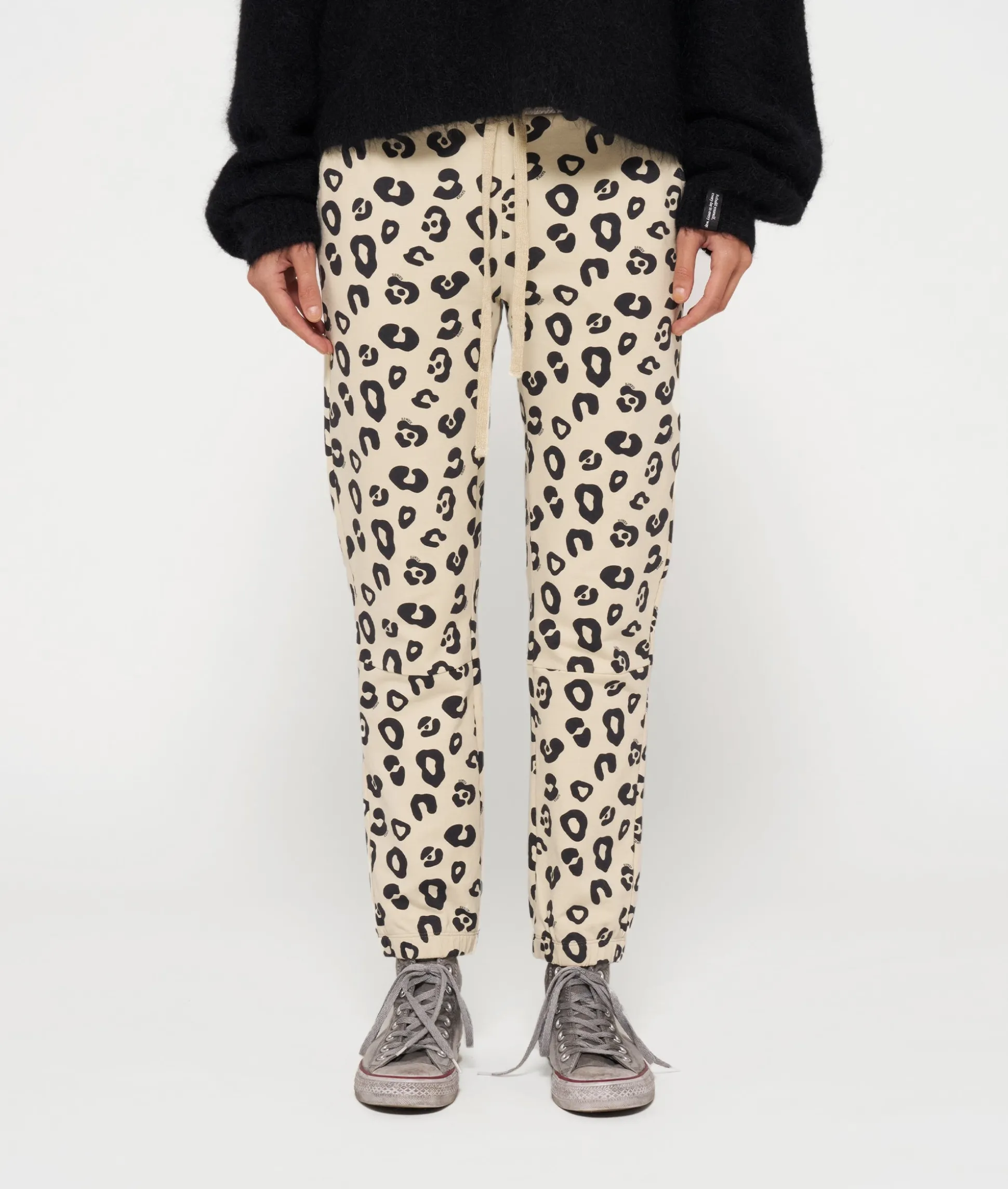 Cropped Jogger Leopard