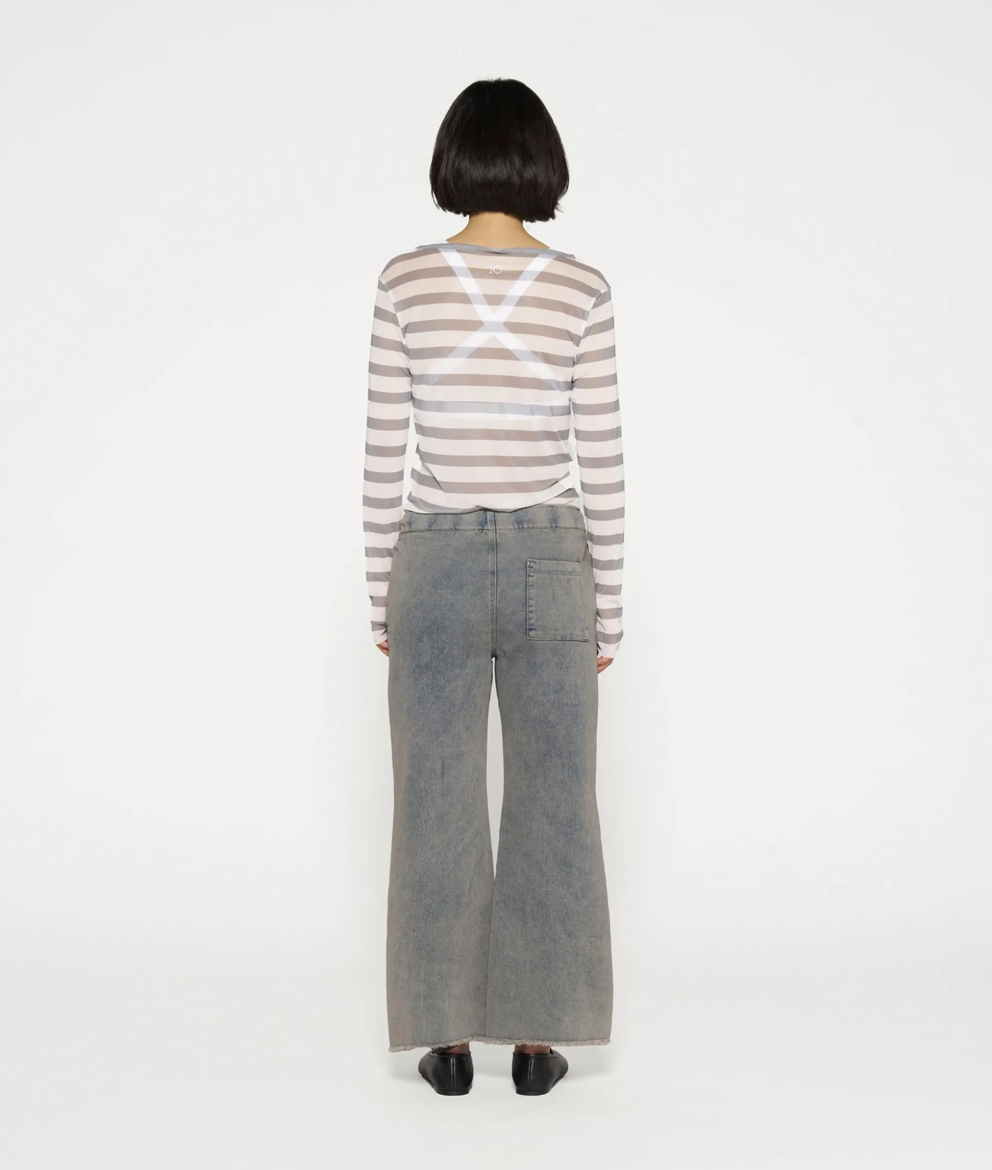 Mesh Tee Stripe