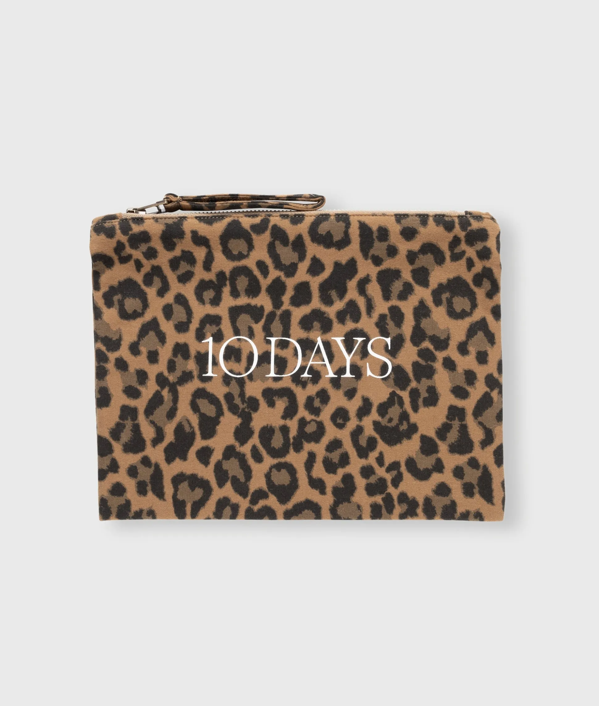 Pouch Fleece Leopard