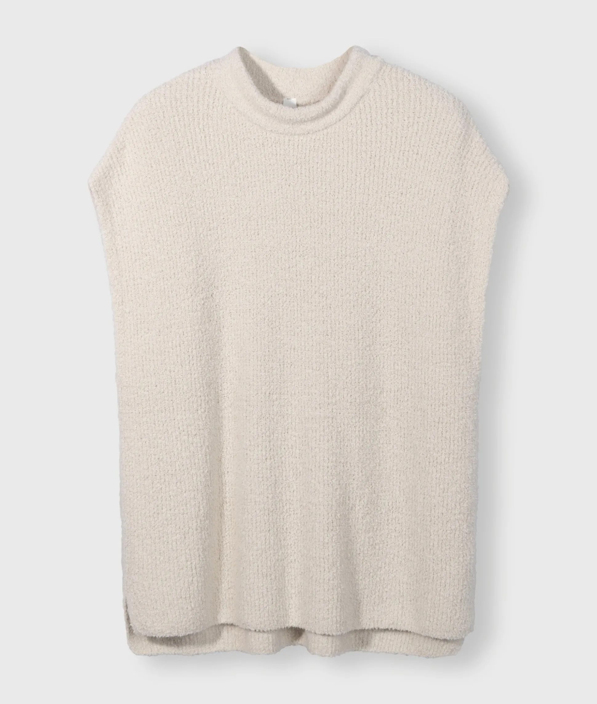 Short Sleeve Boucle Top