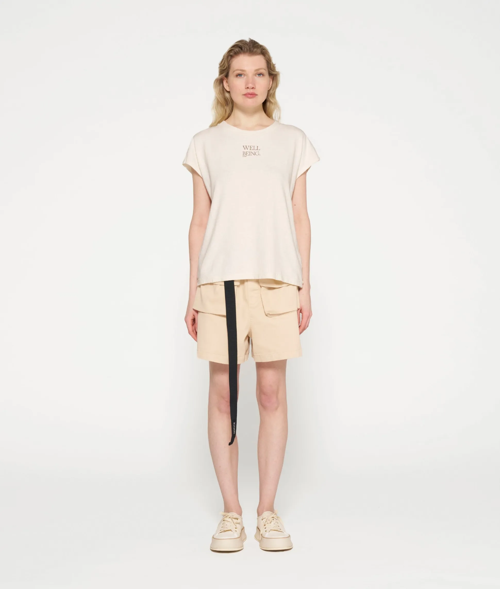 Short Sleeve Tee Linen