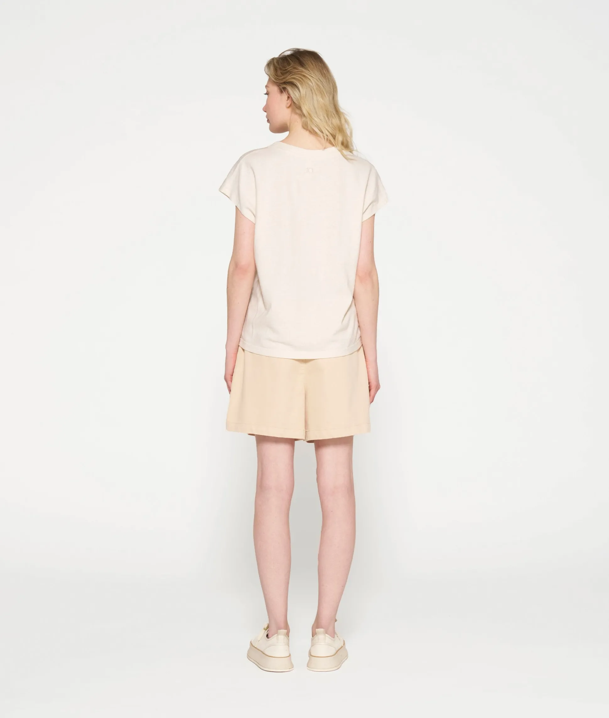 Short Sleeve Tee Linen