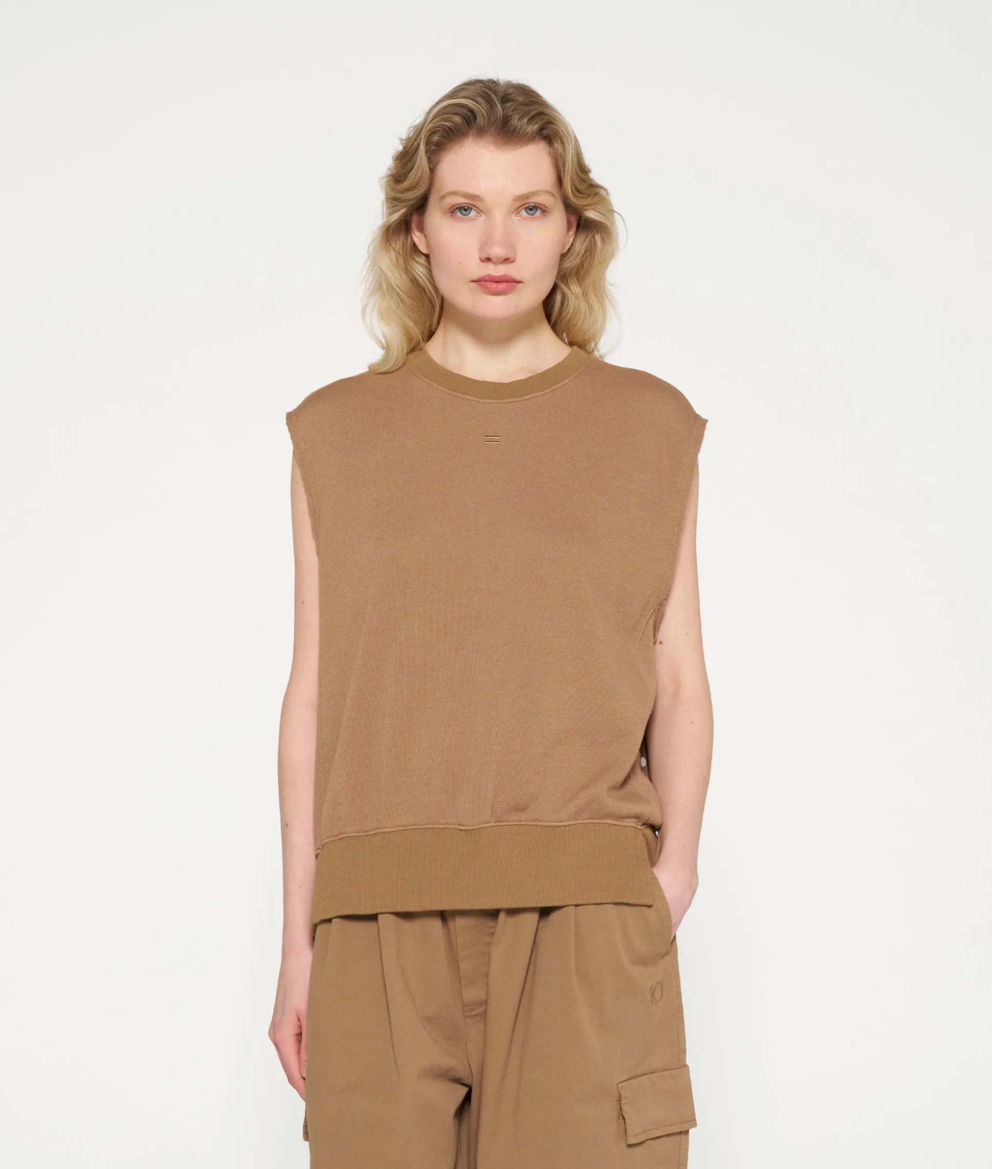 Sleeveless Sweater