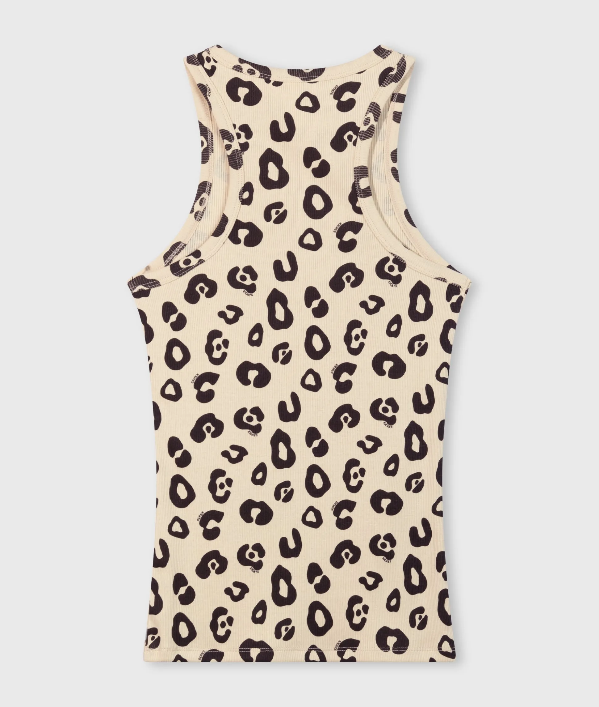 Tank Top Rib Leopard