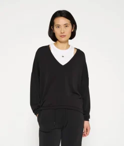 V-neck Sweater Scuba