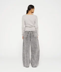 Western Pants Washed